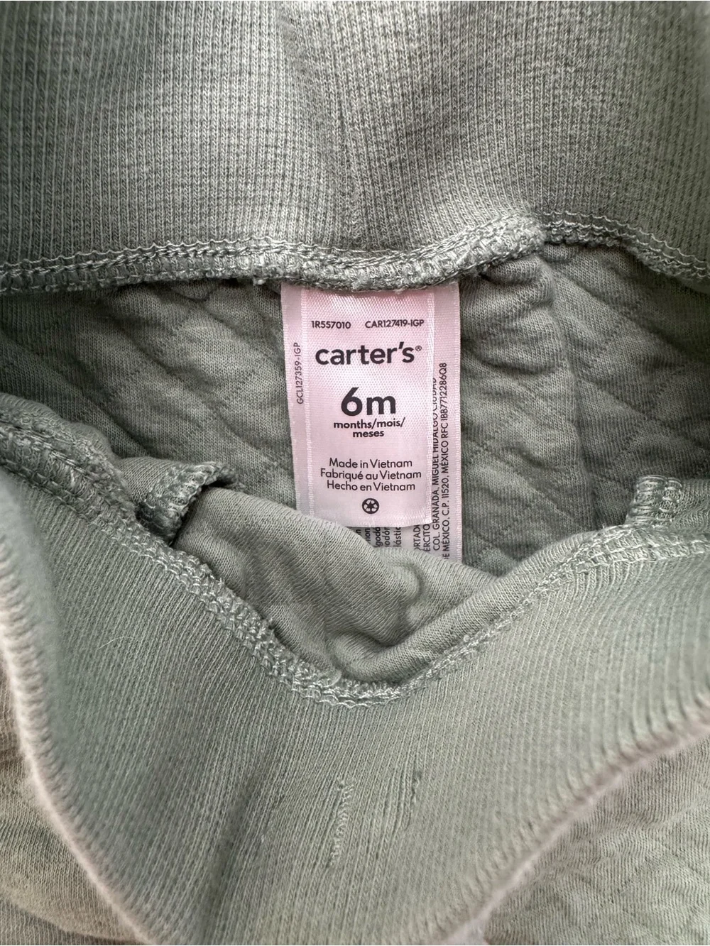 Infant Quilted Hoodie & Jogger Set